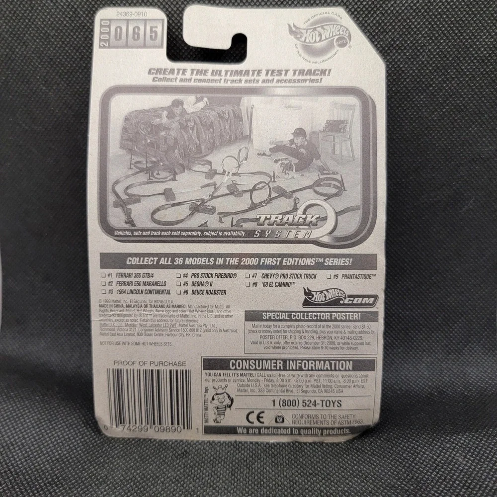 Hot Wheels 2000 #65   DEORA II  First Edition 5/36
